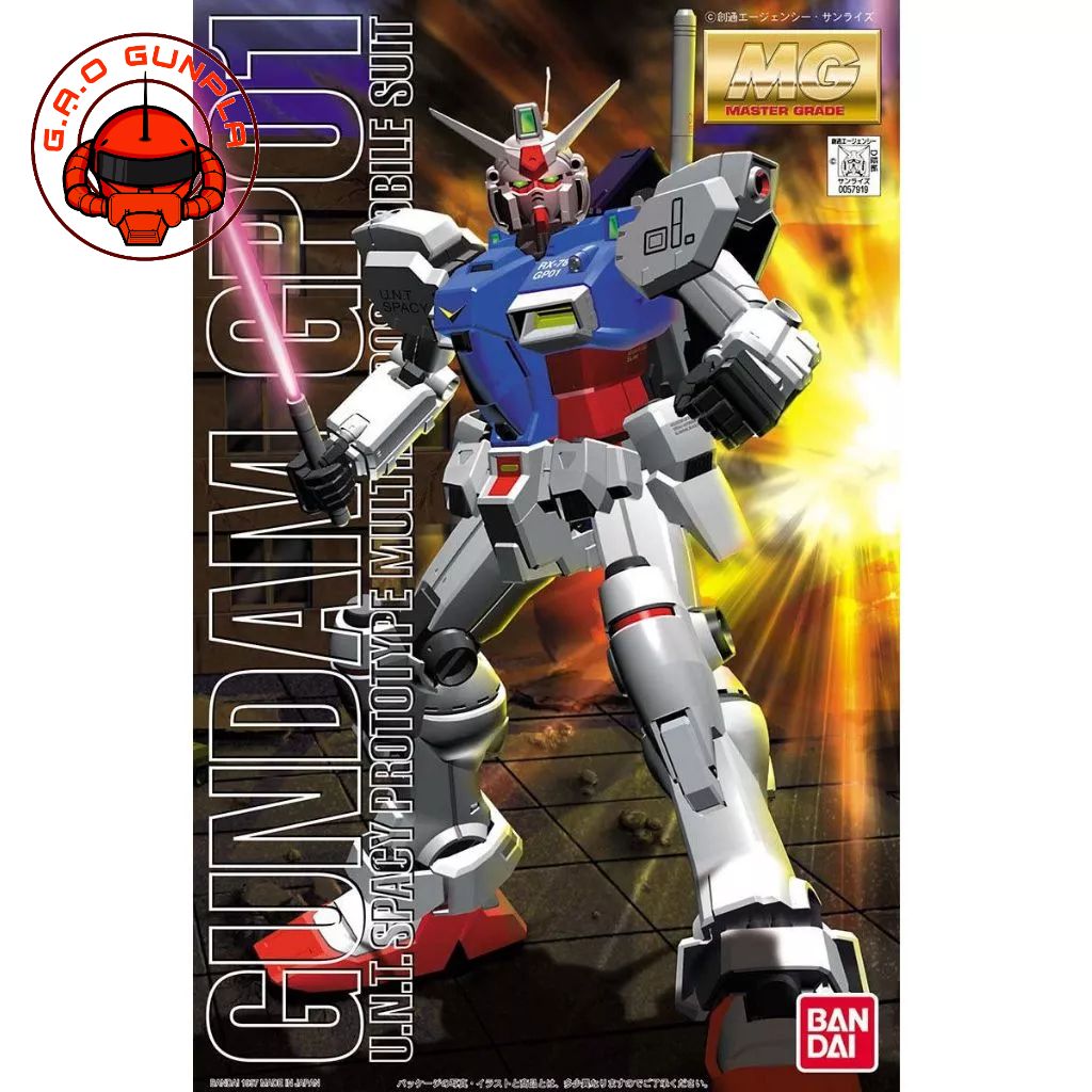 Mô hình lắp ráp Gundam Bandai MG 1/100 GUNDAM GP01- BANDAI