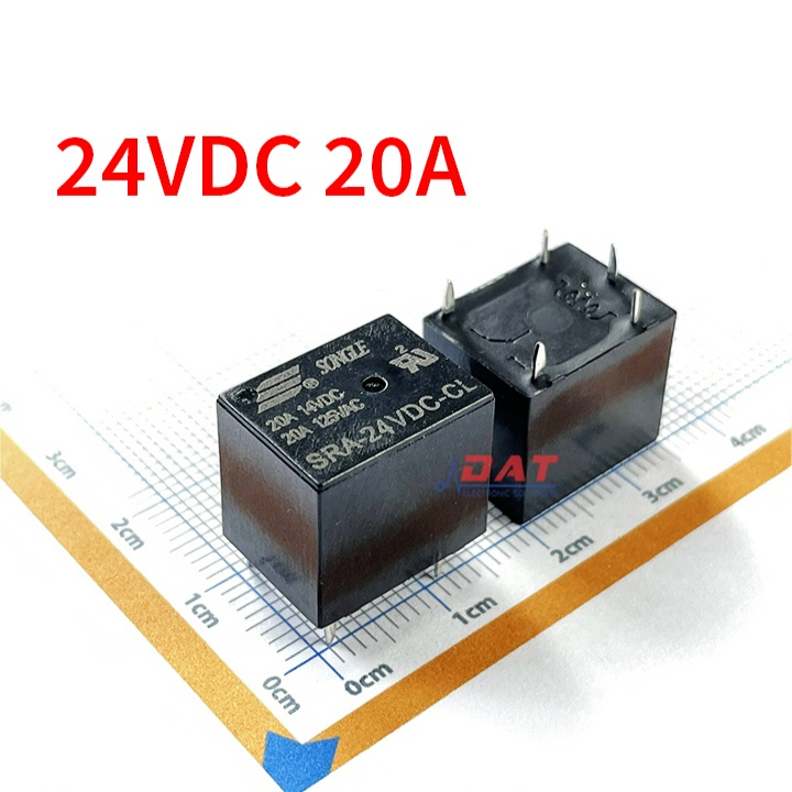 Relay 24VDC 20A 5 Chân SRA-24VDC-CL