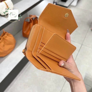 Ví Nữ Bì Thư Chất Dạ Hạt Sần Fullbox Đủ Màu Envelope Short Wallet