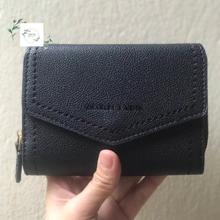 Ví Nữ Bì Thư Chất Dạ Hạt Sần Fullbox Đủ Màu Envelope Short Wallet