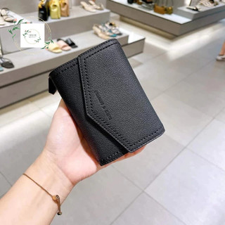 Ví Nữ Bì Thư Chất Dạ Hạt Sần Fullbox Đủ Màu Envelope Short Wallet