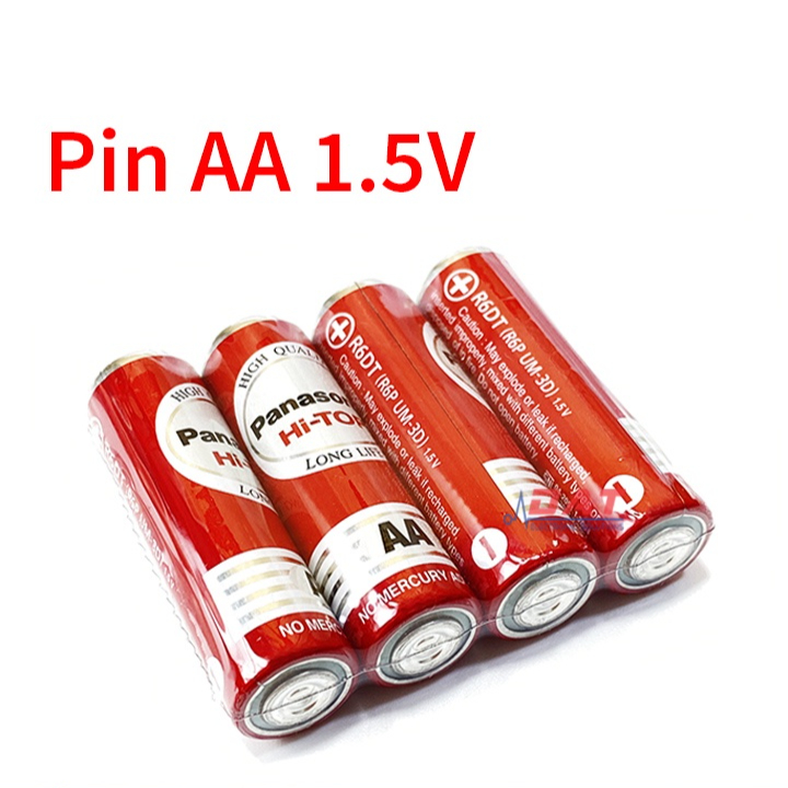 Vỉ 4 Viên Pin Panasonic AA R6DT/4S