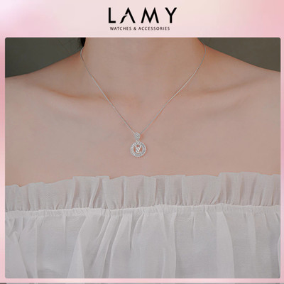 Dây chuyền bạc LAMY Volt Upside Down Pendant Silver Necklace 6294SV - Dây chuyền bạc ta