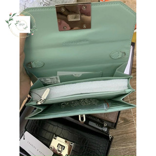 Ví dài size 20cm Full box, tag mác và dây đeo chéo