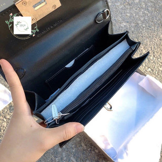 Ví dài size 20cm Full box, tag mác và dây đeo chéo