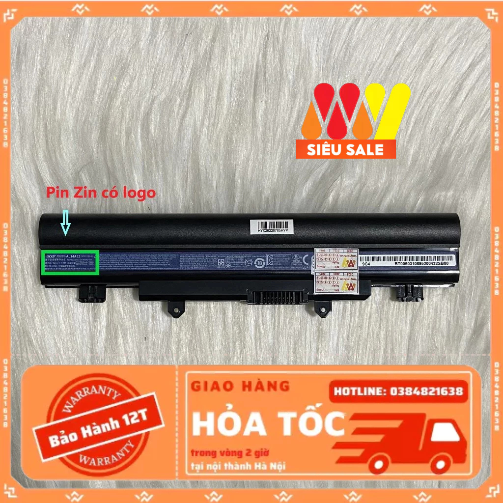 Pin Laptop Acer E5-472 E5-471 E5-411, E5-421 AL14A32 NEW 100%