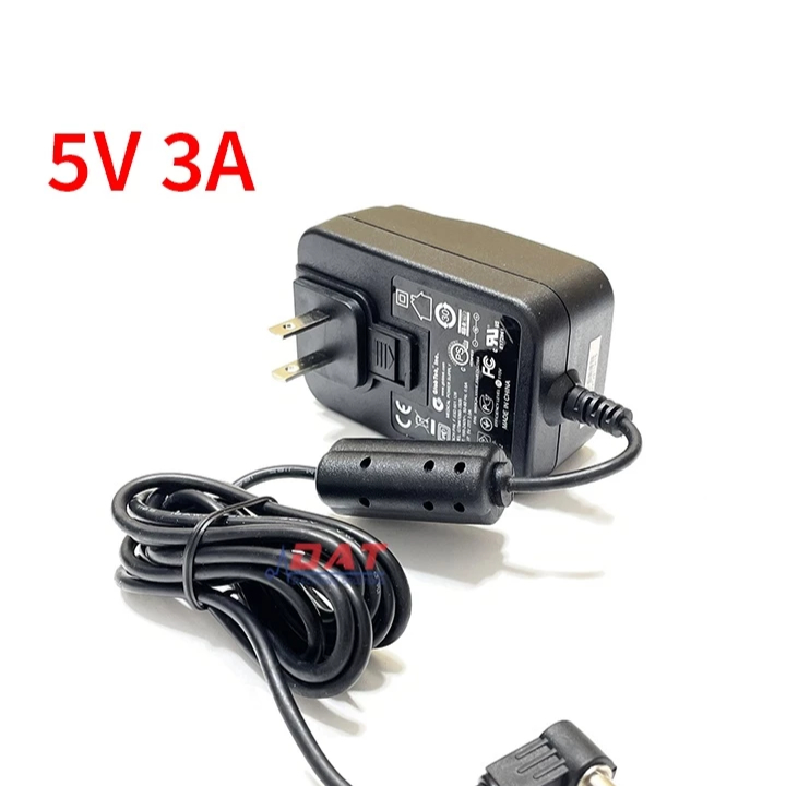 Nguồn Adapter GLOBTEK 5V 3A Jack DC Ngang 5.5*2.1mm