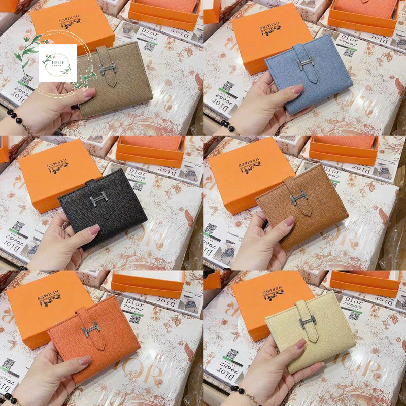 Ví Gấp Mini H Fullbox Đủ Sáu Màu