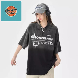 ÁO PULL ULZZANG CỔ POLO PHỐI MÀU LOANG