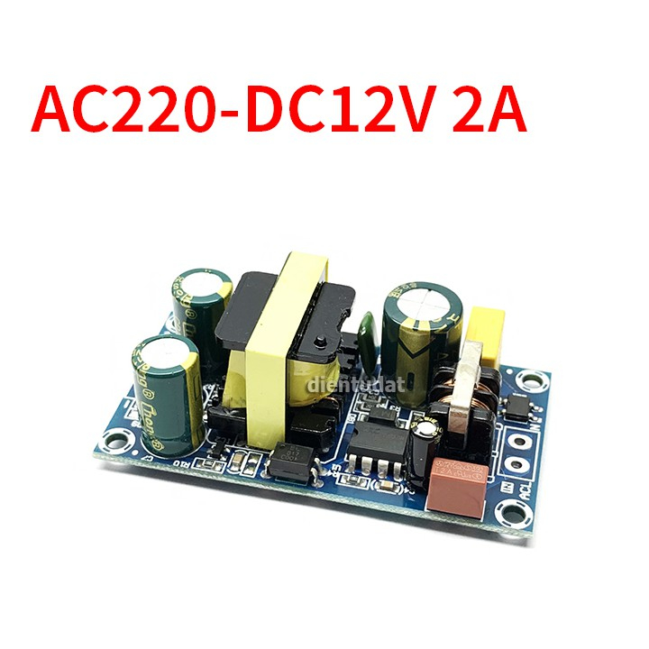 Mạch Chuyển Nguồn AC DC 12V 2A