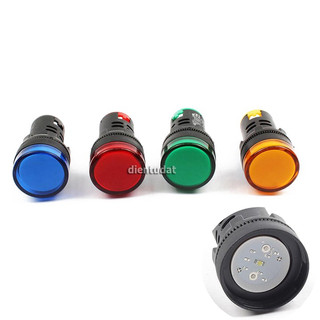 Đèn LED Báo Nguồn 220V AD16-22DS