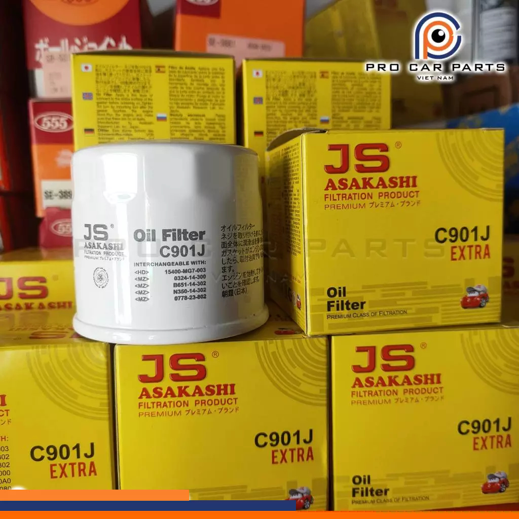 Lọc Nhớt Mazda 2, Mazda 3, Mazda 6, CX5, CX8  Js Asakashi C901j - SCT GERMANY SM 134