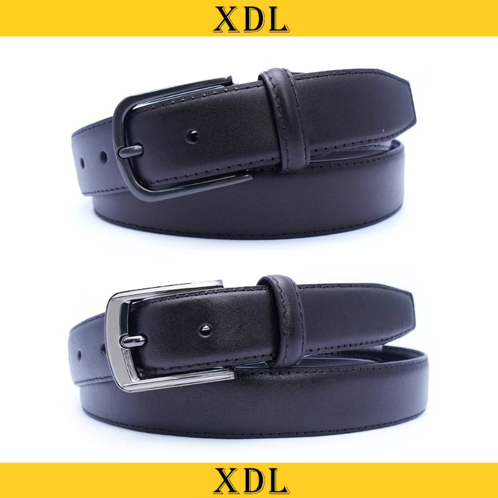 Thắt lưng da bò khoá kim nam nữ bản nhỏ 3cm và 3.5cm, dây lưng bản nhỏ da bò KB02