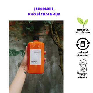 Combo 10 chai nhựa vuông dẹt 250ml 330ml 500ml 1 lít, chai nhựa dẹp đựng trà sữa kèm nắp
