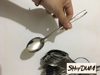 Thìa, muôi inox ăn cơm cho trẻ nhỏ, gia đình, văn phòng