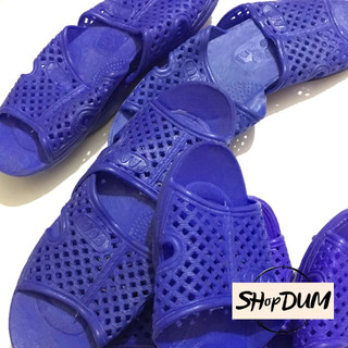 Combo 5 đôi dép tổ ong màu xanh đi tròng nhà văn phòng khách sạn