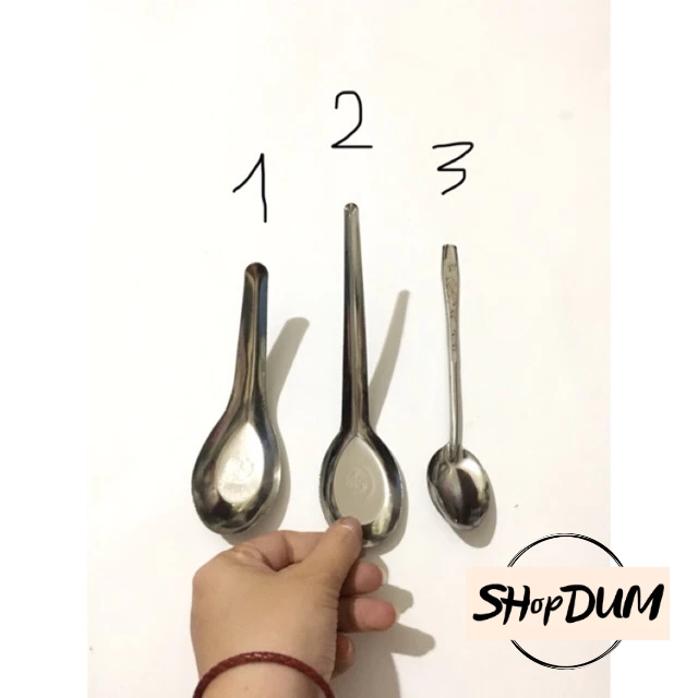 Thìa, muôi inox ăn cơm cho trẻ nhỏ, gia đình, văn phòng