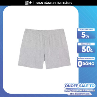 Quần shorts nam mặc nhà cotton Mỹ kháng khuẩn ONOFF an toàn và thoải mái - 18BS24A032