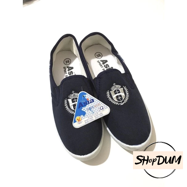 Giày lười Asia Nam Nữ không dây (Giày lao động tập thể dục)