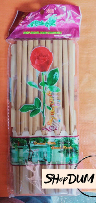 Bộ 10 đôi đũa tre các kiểu