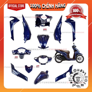 [LẺ MÓN] Dàn áo Vision 110 K44 2015-2020 màu Xanh Mực 2014 2016 2017 2018 2019 chính hãng, dàn mủ màu vision