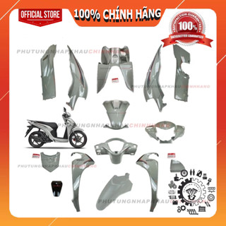 [LẺ MÓN] Dàn áo Vision 2023 2024 màu Xám Xi Măng Thể Thao chính hãng, Bộ vỏ nhựa màu vision 110 k2c