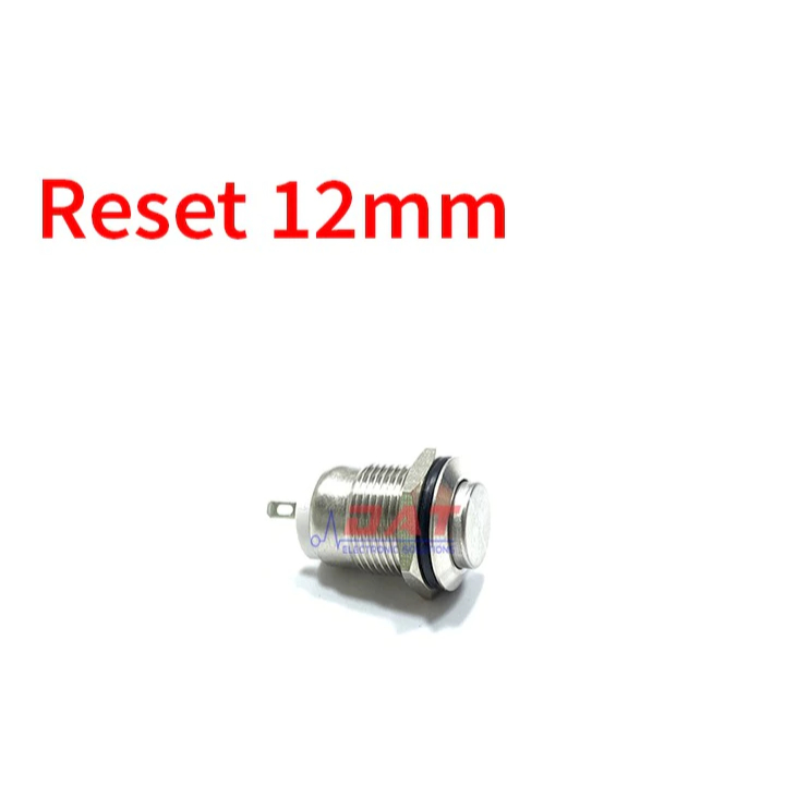 Nút Nhấn Reset 12mm Đầu Cao