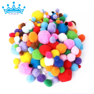 Pompom 200 quả nhiều kích thước
