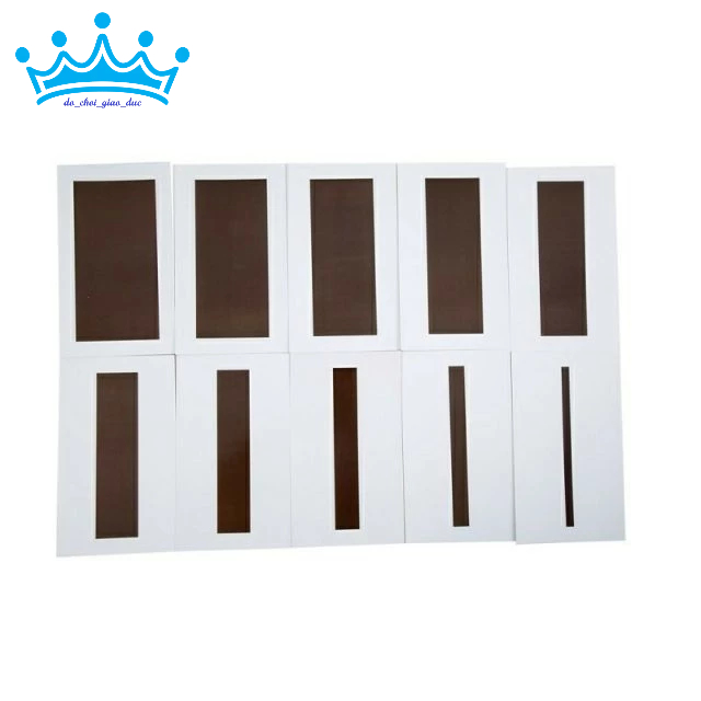Bộ 10 thẻ thang nâu - Brown Stair Control Chart