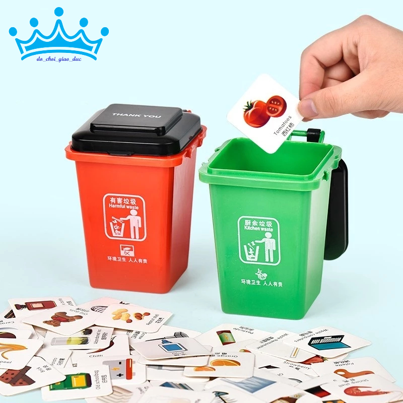 Thùng đựng rác mini