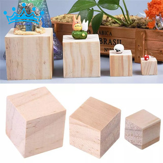 Khối gỗ mộc 3cm x 3cm x 3cm - cube 3cm
