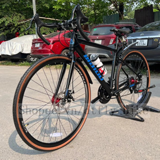 Xe Đạp Road MAIDU 700 Khung Nhôm Sơn Tĩnh Điện, Vành Nhôm 700C, Dây Âm Sườn, Bộ Đề Shimano 21 Tốc Độ, Đùi Nhôm PROWHEL