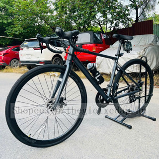 Xe Đạp Đua Road GOOSE GT-360 Mẫu 2024 Khung Nhôm Không Mối Hàn, Tay Đề Lắc 2 Lưỡi PFT, 3 Đĩa 8 Líp 24 Tốc Độ,Đùi Nhôm