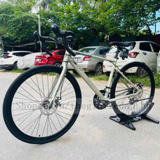 Xe Đạp Đua Road GOOSE GT-360 Model 2024 Khung Nhôm Không Mối Hàn, Tay Đề Lắc 2 Lưỡi PFT, 3 Đĩa 8 Líp 24 Tốc Độ,Đùi Nhôm