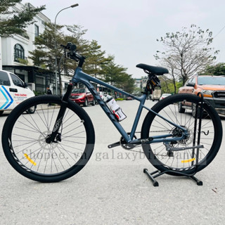 Xe Đạp Địa Hình DTFLY X8 27.5inch Khung Nhôm Magie Siêu Nhẹ Chuẩn 6061, Phuộc Hơi,Trục Rỗng, Phanh Dầu, Đề Shimano U6000