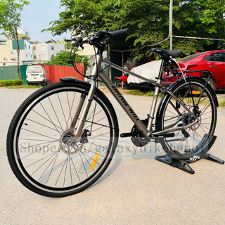Xe Đạp Touring BRAVE WILL A800 Khung Nhôm Sơn Tĩnh Điện Không Mối Hàn Chuẩn 6061,Vành Nhôm 700C, Bộ Đề Shimano 21 Tốc Độ