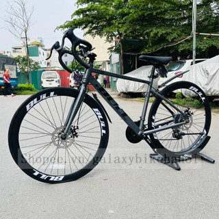 Xe Đạp Đua Road BULL TN400 Khung Nhôm Sơn Tĩnh Điện, Bộ Đề Shimano 21 Tốc Độ, Vành Nhôm 700C, Đùi Nhôm Prowhel, Dây Âm