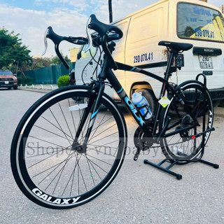 [Freeship Toàn Quốc] Xe Đạp Đua Road Galaxy LP400 Mẫu Tem Mới Khung Nhôm, Bộ Đề Shimano 21 Tốc Độ, Vành Nhôm 700C