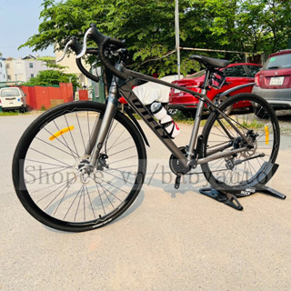 Xe Đạp Road DTFLY R-A050 Khung Hợp Kim Nhôm Sơn Tĩnh Điện, Vành Nhôm 700C,Phanh Đĩa Cơ, Bộ Đề Shimano 21 Tốc Độ, Dây Âm