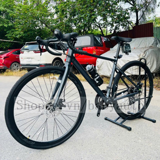 Xe Đạp Đua Road GOOSE GT-360 Mẫu 2024 Khung Nhôm Không Mối Hàn, Tay Đề Lắc 2 Lưỡi PFT, 3 Đĩa 8 Líp 24 Tốc Độ,Đùi Nhôm