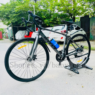 Xe Đạp Road DTFLY R-070 Khung Nhôm Không Mối Hàn Sơn Tĩnh Điện, Tay Đề Lắc Shimano R070, Đùi Đĩa Nhôm Prowhel, Lốp CST