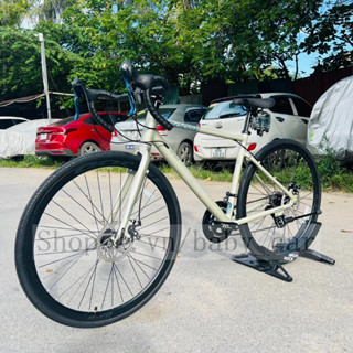 Xe Đạp Đua Road GOOSE GT-360 Model 2024 Khung Nhôm Không Mối Hàn, Tay Đề Lắc 2 Lưỡi PFT, 3 Đĩa 8 Líp 24 Tốc Độ,Đùi Nhôm