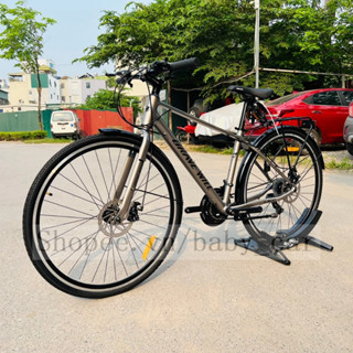 Xe Đạp Touring BRAVE WILL A800 Khung Nhôm Sơn Tĩnh Điện Không Mối Hàn Chuẩn 6061,Vành Nhôm 700C, Bộ Đề Shimano 21 Tốc Độ
