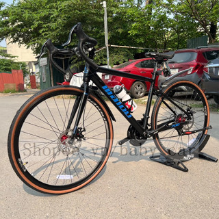 Xe Đạp Road MAIDU Khung Nhôm Sơn Tĩnh Điện, Vành Nhôm 700C, Dây Âm Sườn, Bộ Đề Shimano 21 Tốc Độ, Đùi Đĩa Nhôm PROWHEL