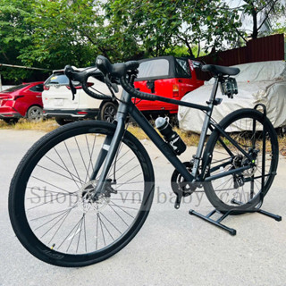 Xe Đạp Đua Road GOOSE GT-360 Mẫu 2024 Khung Nhôm Không Mối Hàn, Tay Đề Lắc 2 Lưỡi PFT, 3 Đĩa 8 Líp 24 Tốc Độ,Đùi Nhôm