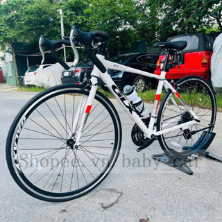 Xe Đạp Road GALAXY RX-400 Mẫu 2024 Khung Nhôm 46.5cm Sơn Tĩnh Điện, Tay Đề Số Shimano, Vành Nhôm 700C Cao 4cm, Lốp Kenda