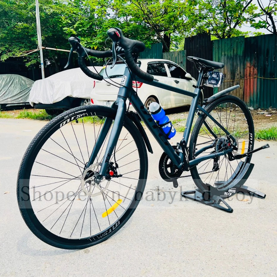 Xe Đạp Road DTFLY R-070A Khung Nhôm Không Mối Hàn Sơn Tĩnh Điện,Tay Đề Lắc Shimano R070, Đùi Nhôm, P
