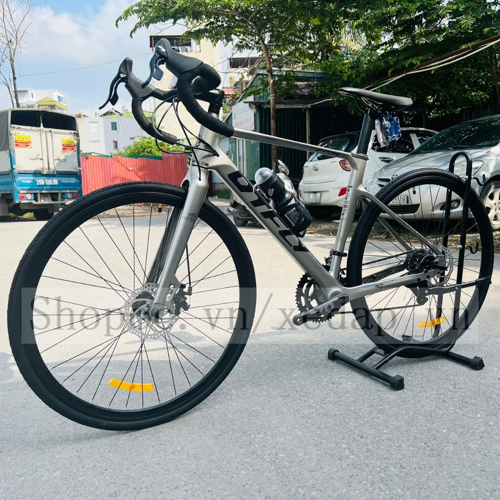 Xe Đạp Road DTFLY R5 2024 Khung Nhôm Siêu Nhẹ Không Mối Hàn Chuẩn 6061, Tay Đề Lắc LTWO R5, Phanh Đĩ