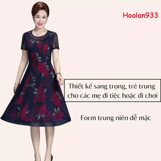VÁY TRUNG NIÊN CAO CẤP_lưới  🎉🎉
