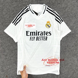 REAL.mùa24/25 - Áo Bóng Đá bản PLAYER hàng Thái cao cấp - 24/25 REAL TRẮNG